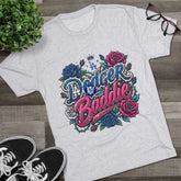Dodger Baddie Roses Tee — Roses Dodgers Floral Fan Shirt