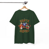 Holiday Santa Spooky Squad Tee Shirt - Unisex Heavy Cotton Casual Fit