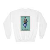 El Mariachi LoterΓa Card Kelly Team Pride - Youth Crewneck Sweatshirt