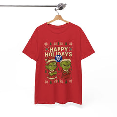Holiday Ugly Christmas Baby Grinchies Tee Shirt - Unisex Heavy Cotton Casual Fit