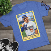 Muncy El MΓ‘ximo Loteria Card Tee β Tri-Blend Crew T-Shirt