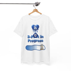 3-Peat in Progress Loading Bar Tee — Sports Champion T-Shirt