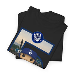 Freeman Number 5 with a Funko Style Figurine Tee Shirt - Unisex Heavy Cotton Casual Fit