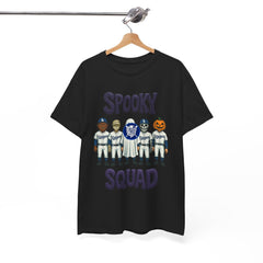 Halloween Spooky Squad Tee Shirt - Unisex Heavy Cotton Casual Fit