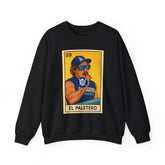 Dodgers Kike El Paletero Loteria Card Sweatshirt - Unisex Crewneck Casual Streetwear