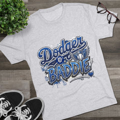 Dodger Baddie Tee - LA Baseball Fan Graphic Shirt