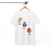 Holiday Ho Ho Ho Tee Shirt - Unisex Heavy Cotton Casual Fit