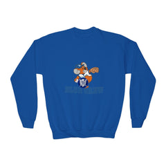 Blue Crew Koala Mascot Sweatshirt — Youth Crewneck Sweatshirt