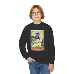 Sasaki Bailalo Roki Loteria Card Kids Sweatshirt - Unisex Crewneck Casual Streetwear