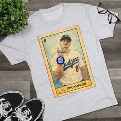 Vintage Loteria Card Tee — El Tricampeón