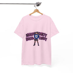 Nerdy Dirty Inked & Curvy T-Shirt — Graphic Tee for Tattooed, Curvy Women