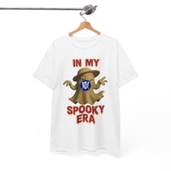 Ghost Fashionista In My Spooky Era Halloween Tee Shirt - Unisex Heavy Cotton Casual Fit