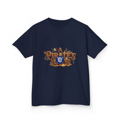 Kids Pirate Tee — "Be a Pirate" Adventure Graphic Shirt for Boys & Girls