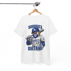 Shohei Ohtani Dodgers Baseball Tee — Player Illustration Jersey Top