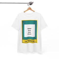 La Toxica Loteria Card Custom Photo Tee — Personalized Lotería T-Shirt