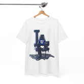 LA Urban Melting Drip Logo T-Shirt β Adult Heavy Cotton Casual Fit