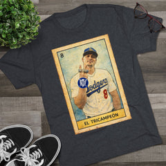 Vintage Loteria Card Tee — El Tricampeón