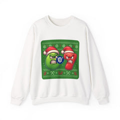 Holiday Ugly Christmas Angry 67 Sweatshirt - Unisex Crewneck Casual Streetwear