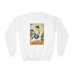 Sasaki Bailalo Roki Loteria Card Kids Sweatshirt - Unisex Crewneck Casual Streetwear