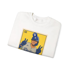 Dodgers Kike Senor Octubre Loteria Card Tee Sweatshirt - Unisex Crewneck Casual Streetwear
