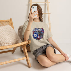 Dodger Queen Floral Baseball Tee