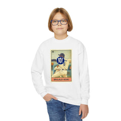 Sasaki Bailalo Roki Loteria Card Kids Sweatshirt - Unisex Crewneck Casual Streetwear