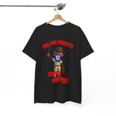Halloween Spooky Freddie's Coming For You Tee Shirt - Unisex Heavy Cotton Casual Fit