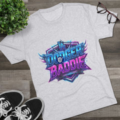 Dodger Baddie Graphic Tee — Retro Neon Gaming Style Shirt