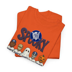Halloween Spooky Squad Tee Shirt - Unisex Heavy Cotton Casual Fit