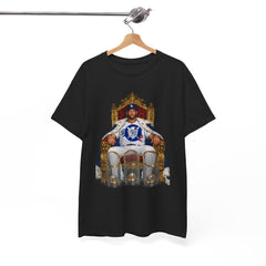 Kershaw Baseball Throne T-Shirt — Player on Throne Graphic Tee