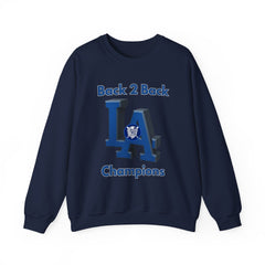 LA Back 2 Back Champions Crewneck Sweatshirt