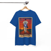 Dodgers Kershaw "La Despedida" Loteria Card Graphic Tee Shirt - Unisex Heavy Cotton Casual Fit