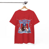 Holiday All I Want for Christmas Dodgers Kike Tee Shirt - Unisex Heavy Cotton Casual Fit