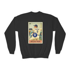 Sasaki Bailalo Roki Loteria Card Kids Sweatshirt - Unisex Crewneck Casual Streetwear