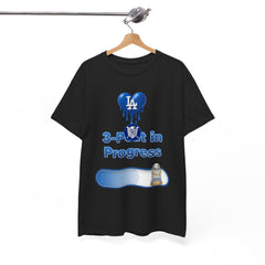3-Peat in Progress Loading Bar Tee — Sports Champion T-Shirt