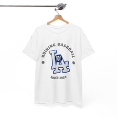 Ruining Baseball Since 2024 Tee Shirt - Unisex Heavy Cotton Casual Fit