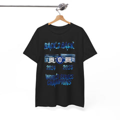 Back 2 Back Champions Tee Shirt - Unisex Heavy Cotton Casual Fit