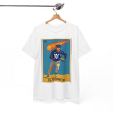 Dodgers Hyeseong Kim El Cometa Loteria Card Tee Shirt - Unisex Heavy Cotton Casual Fit