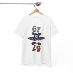 The Upside Down 6 7 Tee Shirt - Unisex Heavy Cotton Casual Fit