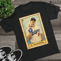 Vintage Loteria Card Tee — El Tricampeón