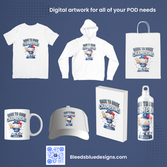Dodgers Hello Kitty Back to Back Champions PNG | Digital Art (6000x6000)