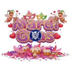 Mardi Gras Valentine PNG | Digital Art (6000x6000)