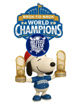 Holiday Dodgers Snoopy with Back 2 Back Trophies PNG | Back2Back Digital Art (6000x7712)