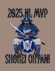 Dodgers Samurai Ohtani 2025 NL MVP PNG | Digital Art (6000x7712)