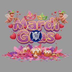 Mardi Gras Valentine PNG | Digital Art (6000x6000)