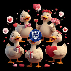 Valentine Ducks PNG | Digital Art (6000x6000)