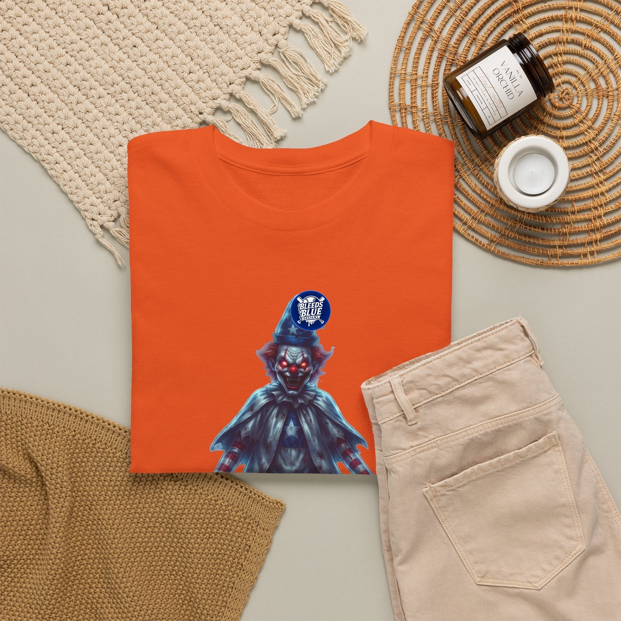 Spooky Season Poltergeist Clown Doll Tee