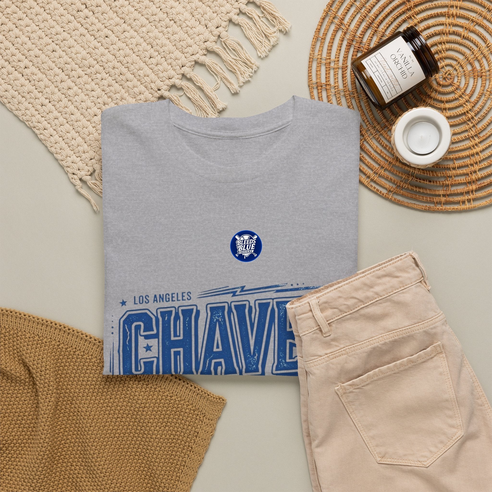 Chavez Ravine Baseball Tee – Vintage LA Dodgers Tribute T-Shirt