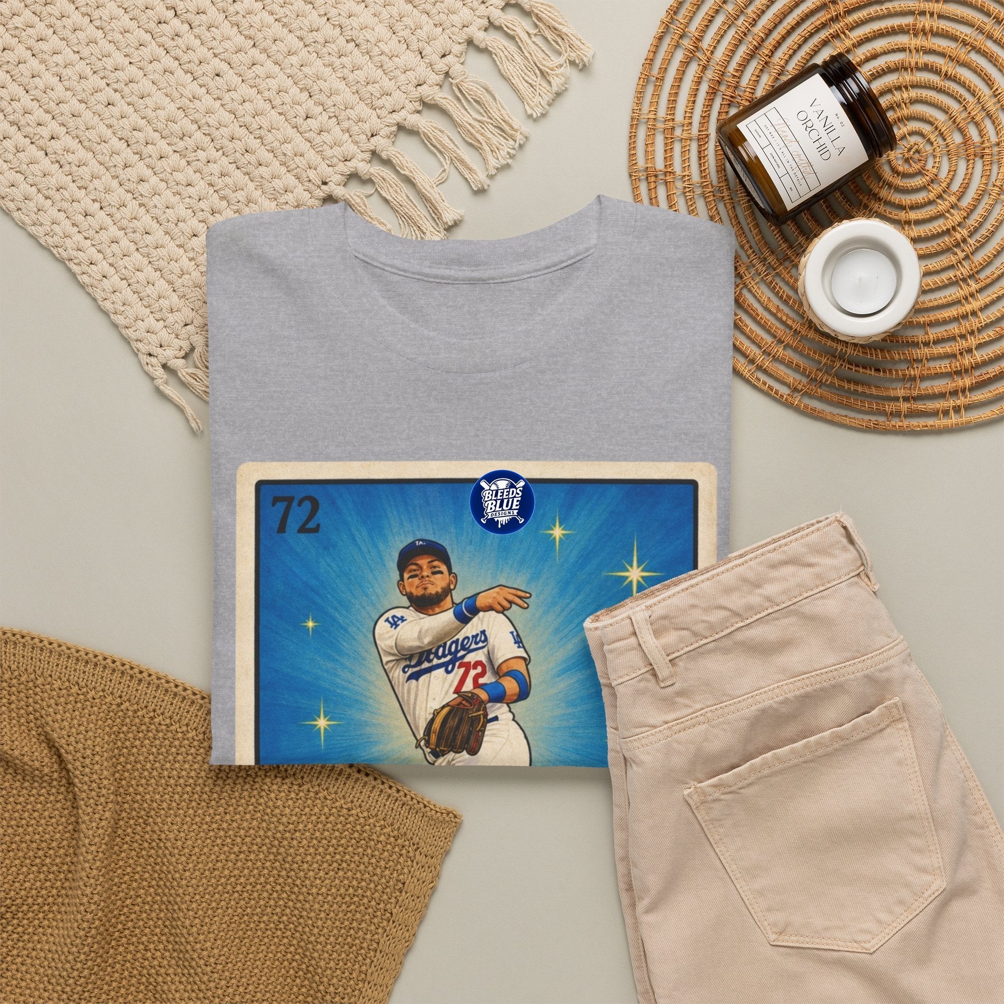 El Mago Loteria Card Tee — Lotería Style Miguel Rojas Graphic T-Shirt