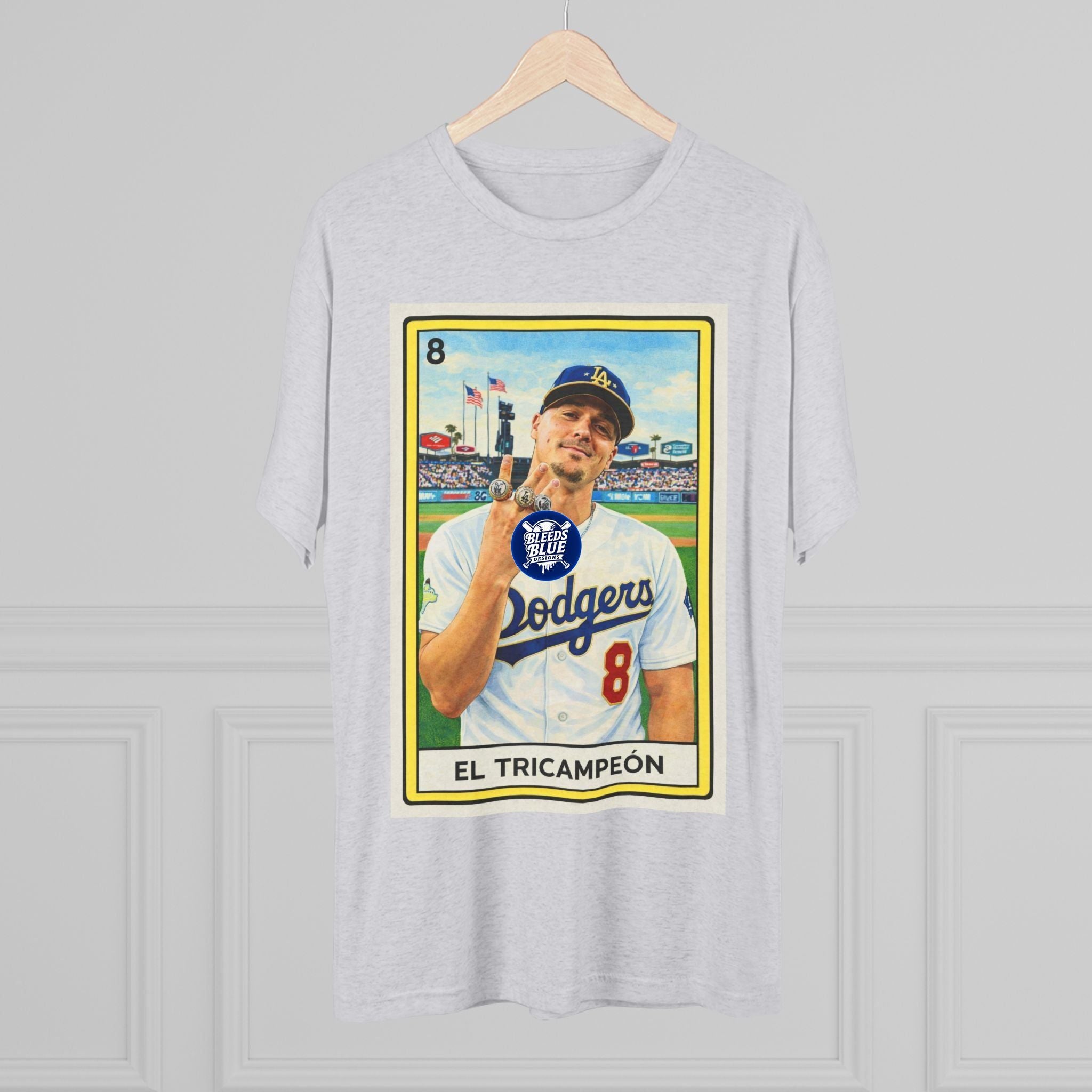 El Tricampeón Lotería Card Tee — Mexican Champion Shirt